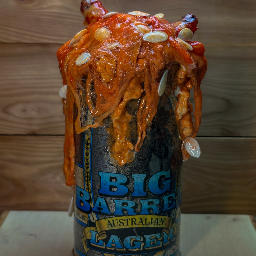 Pulped Beer Can